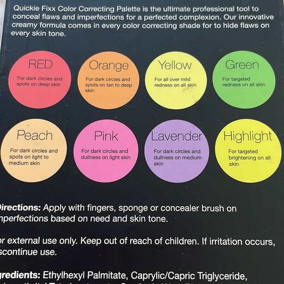 REEMA BEAUTY QUICKIE FIXX PALETTE BRAND NEW - Picture 4 of 6